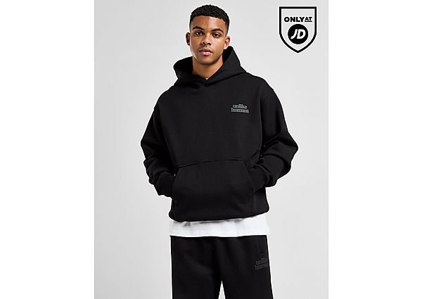 Unlike Humans Bubble Hoodie Black