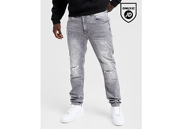 Supply & Demand Aapo Slim Ripped Jeans