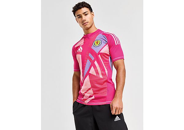 adidas Scotland 2024 Goalkeeper Alternate Shirt Pink