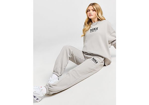 Nike Graphic Swoosh Joggers Light Iron Ore