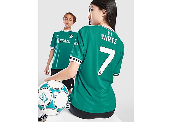 adidas Originals Liverpool FC 2025/26 Wirtz #7 Third Shirt Junior