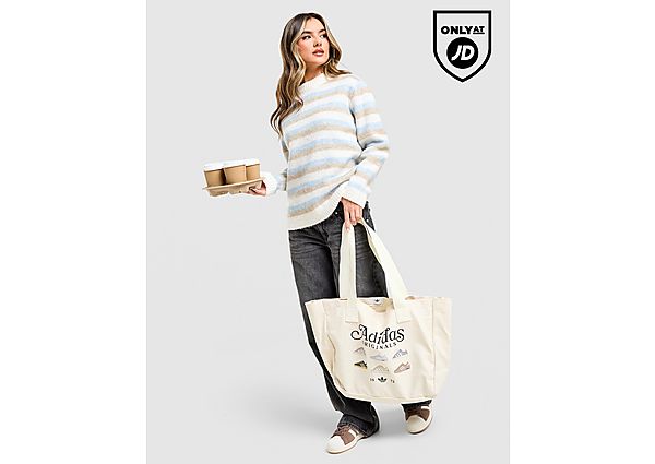 Unlike Humans Stripe Knit Sweatshirt