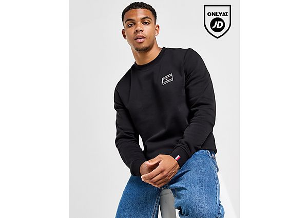 Tommy Hilfiger Badge Crew Sweatshirt Black