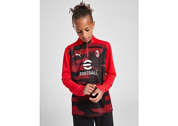 PUMA AC Milan Pre Match 1/4 Zip Top Junior