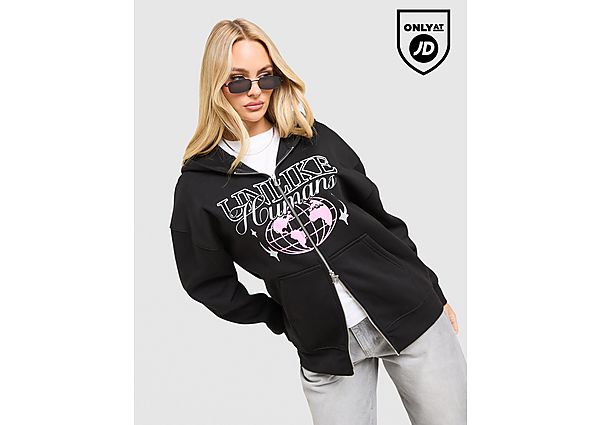 Unlike Humans Street Full Zip Hoodie
