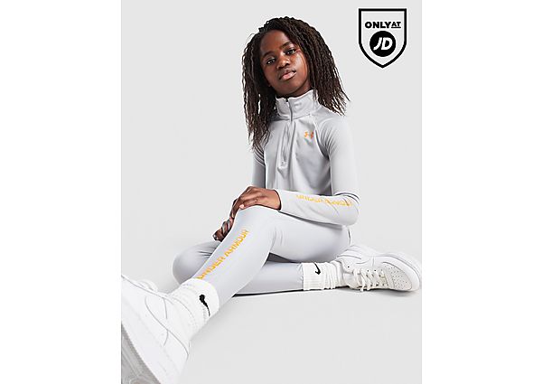Under Armour Girls\' Long Sleeve Wordmark Top Junior