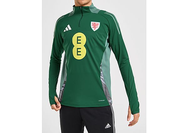 adidas Wales Tiro 24 Training Top Green