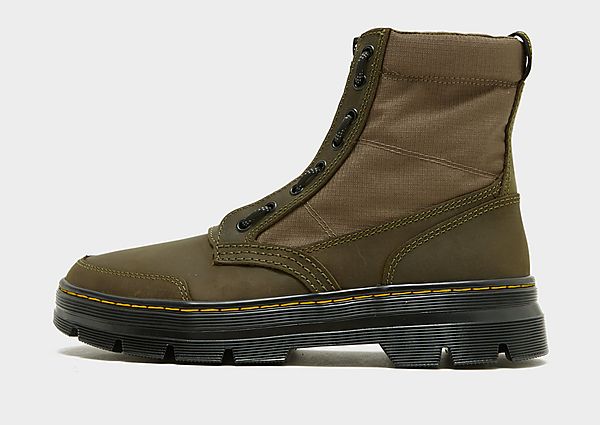 Dr. Martens Combs Jungle Zip Boots Green