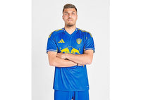 adidas Leeds United FC 2025/26 Away Shirt blue