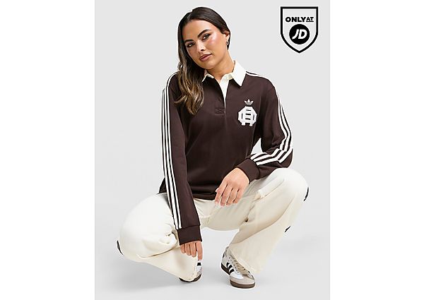 adidas Originals 3-Stripes Emblem Rugby Shirt