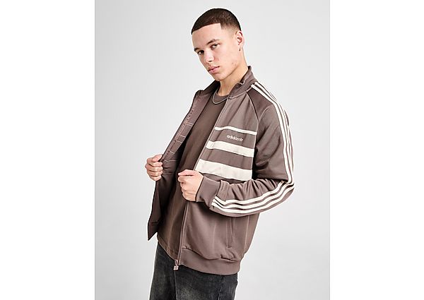 adidas Originals First Track Top Brown