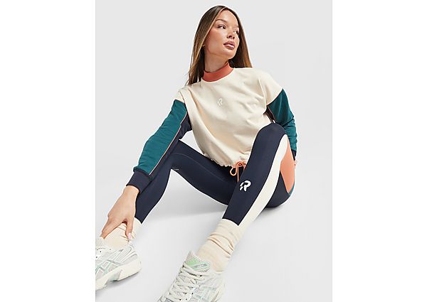Red Run Activewear Elements Crop Sweatshirt