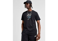 Nike Atletico Madrid Crest T Black