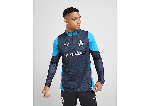 PUMA Olympique Marseille 1/4 Zip Training Top