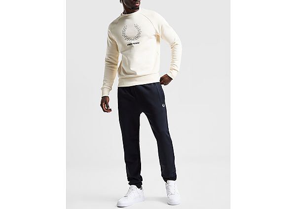 Fred Perry Cuffed Fleece Joggers - Dark , Dark