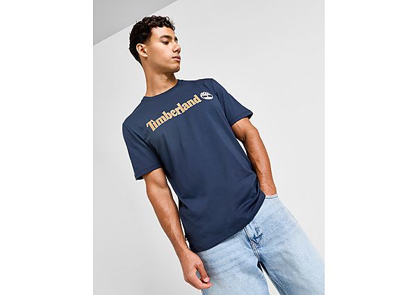 Timberland Logo T-Shirt Blue