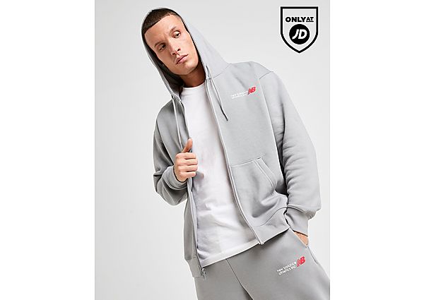 New Balance Core Logo Full Zip Hoodie