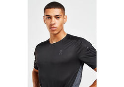 On Running Performance Polyester T-Shirt Black