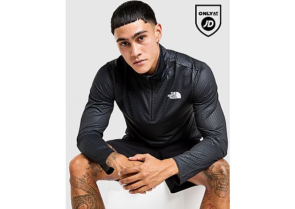 The North Face 24/7 1/4 Zip Grid Top