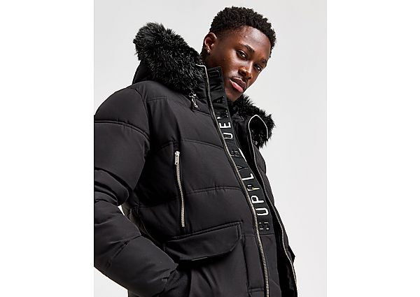 Supply & Demand Moretay Short Parka Jacket Black