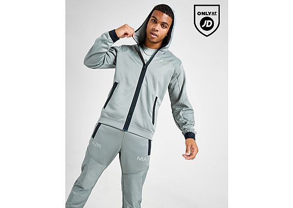 Nike Air Max Polyknit Full Zip Hoodie Grey