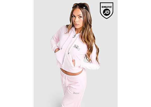 JUICY COUTURE Angel Velour Diamante Hoodie