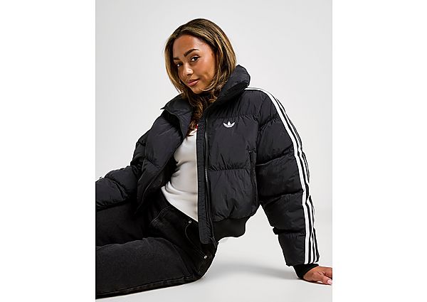 adidas Originals 3-Stripes Cropped Padded Jacket