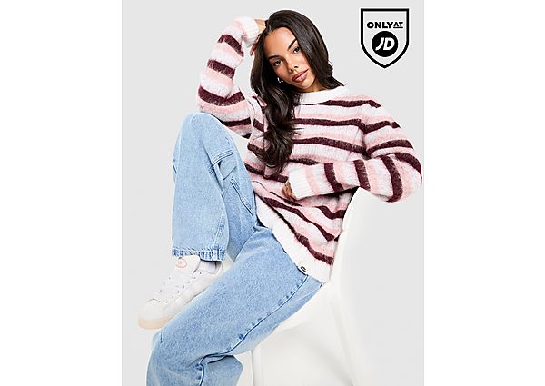 Unlike Humans Stripe Knit Sweatshirt