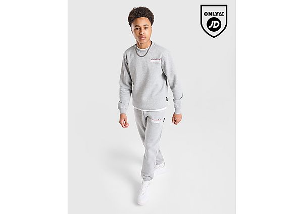 Hoodrich Magma Fleece Crew Tracksuit Junior