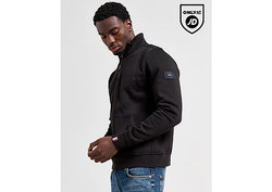 Tommy Hilfiger Sleeve Badge Half Zip Sweatshirt Black