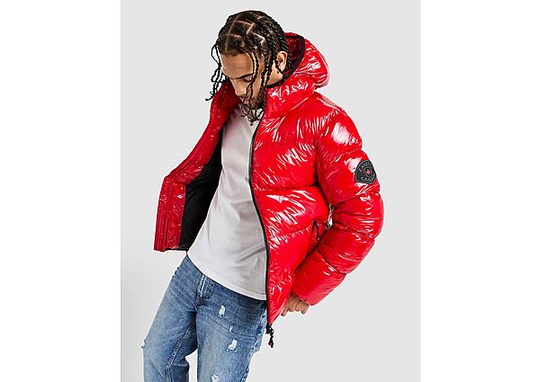 Zavetti Canada Palzino Shine Bubble Jacket red