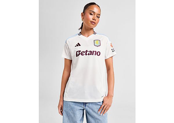 adidas Aston Villa Away Shirt Women's White