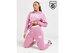 PUMA Squad Logo Joggers Pink