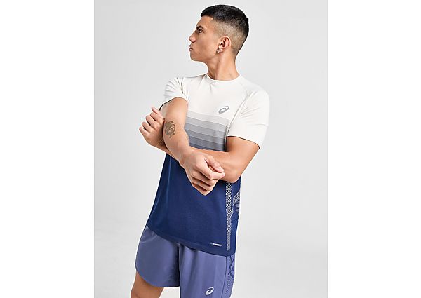 ASICS Seamless Short Sleeve TShirt Navy