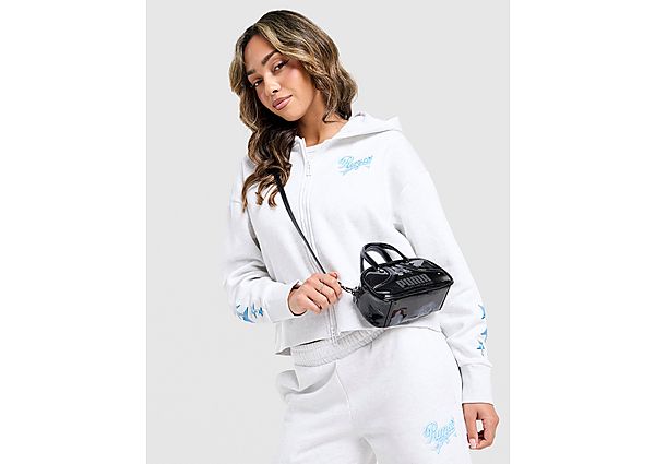 PUMA Hoops Crop Full Zip Hoodie