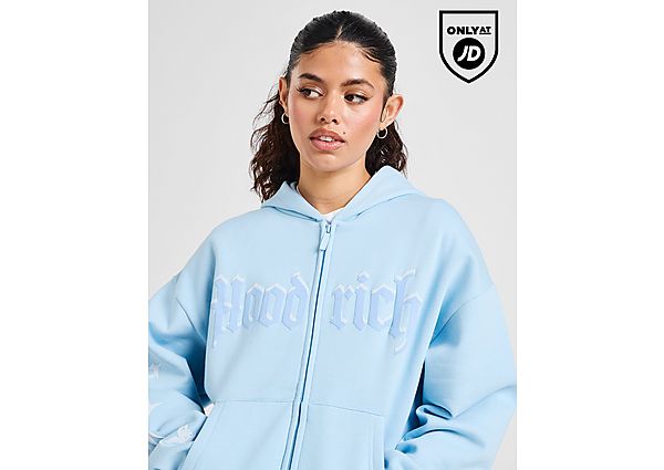 Hoodrich Totem Full Zip Hoodie Blue