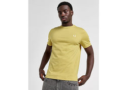 Fred Perry Crewneck T-Shirt Yellow