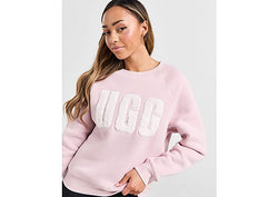 UGG Fuzzy Logo Crew Sweatshirt