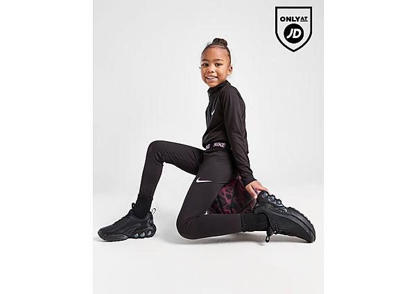 Nike Girls' Pacer 14 ZipLeggings Set Children Black