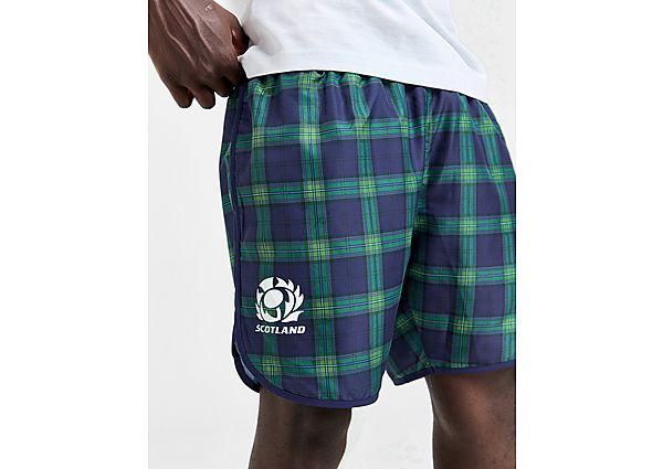 Macron Scotland Rugby Sportswear Shorts Navy