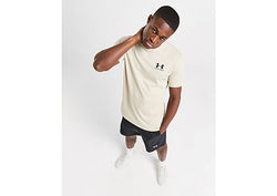 Under Armour Core Small Logo T-Shirt Beige