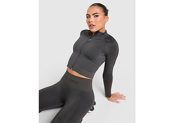 Nike Pro Training Seamless Full Zip Top