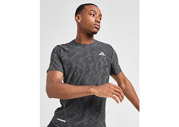 adidas Ultimate Engineered Running T-Shirt Black