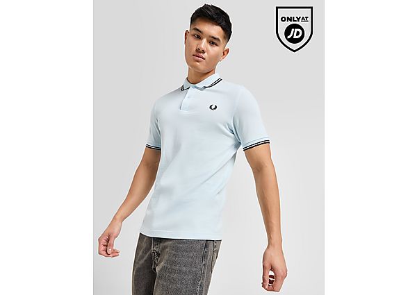 Fred Perry Twin Tipped Polo Shirt Blue