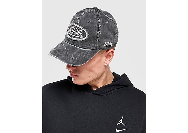 Von Dutch Distressed Dad Cap grey