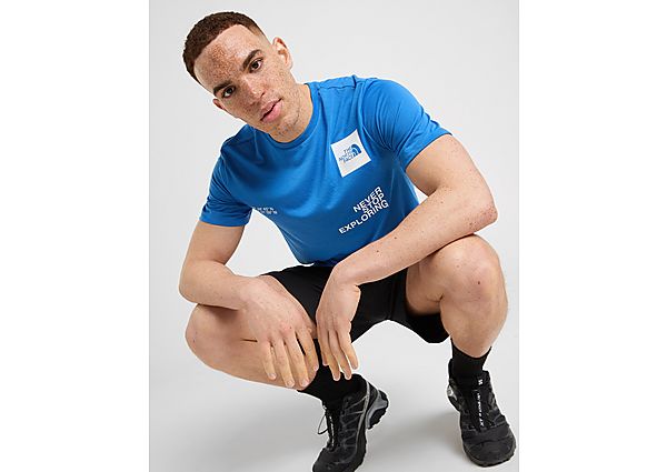 The North Face men's Mountain Foundation Coordinates T-Shir