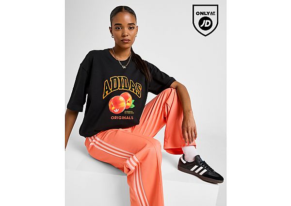 adidas Originals Peach Graphic Boyfriend T-Shirt