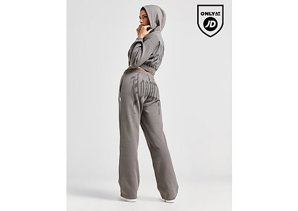 Hoodrich Tagra Wide Leg Joggers Grey