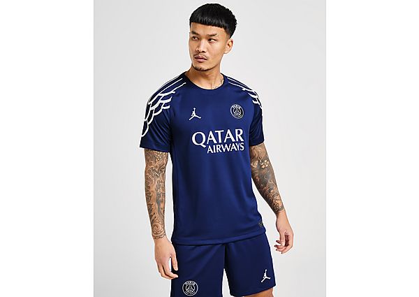 Jordan Paris Saint Germain 202425 Fourth Shirt Navy