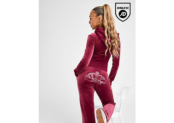 JUICY COUTURE Crown Velour Track Pants